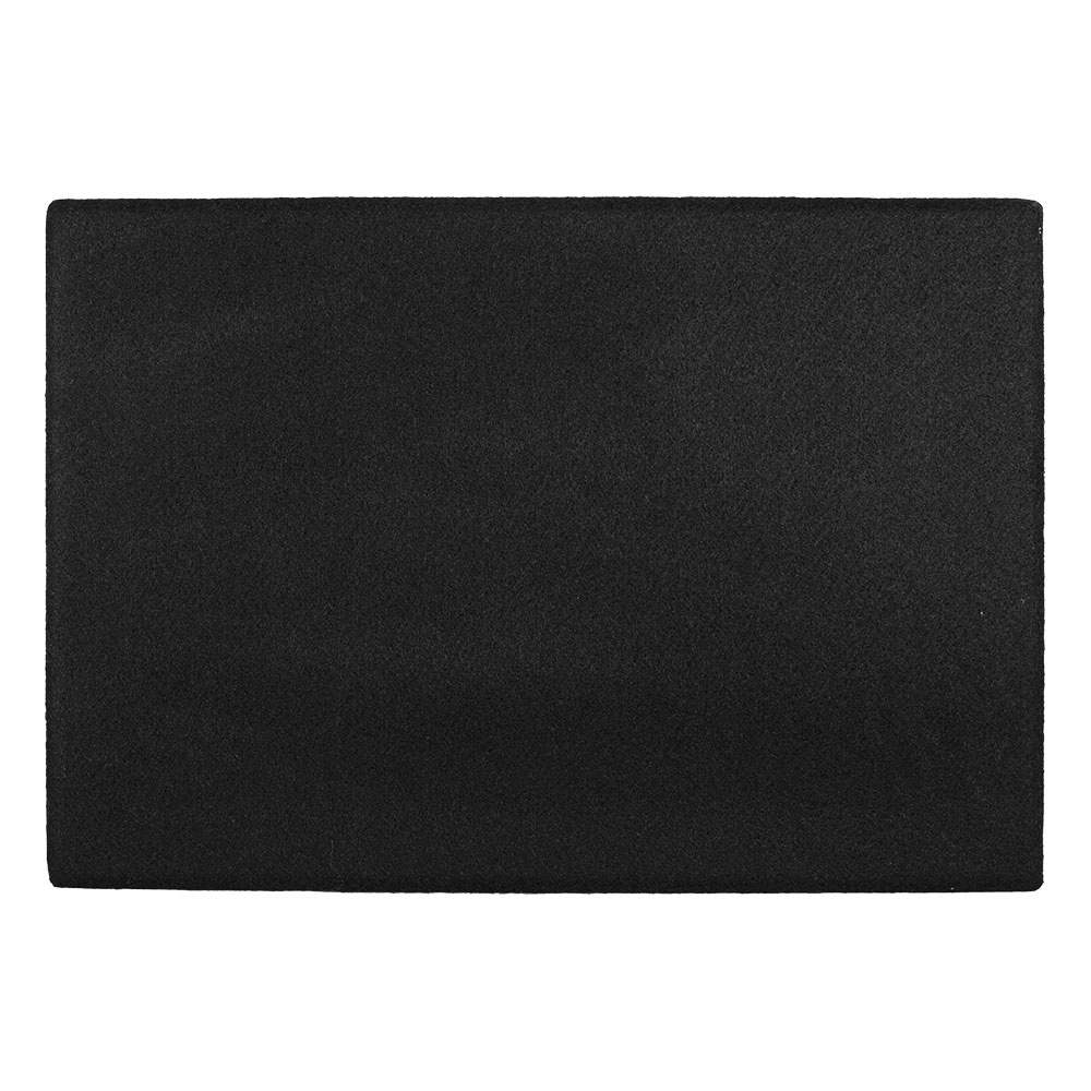 Svart baslåda, portad, 1x6.5 tum.