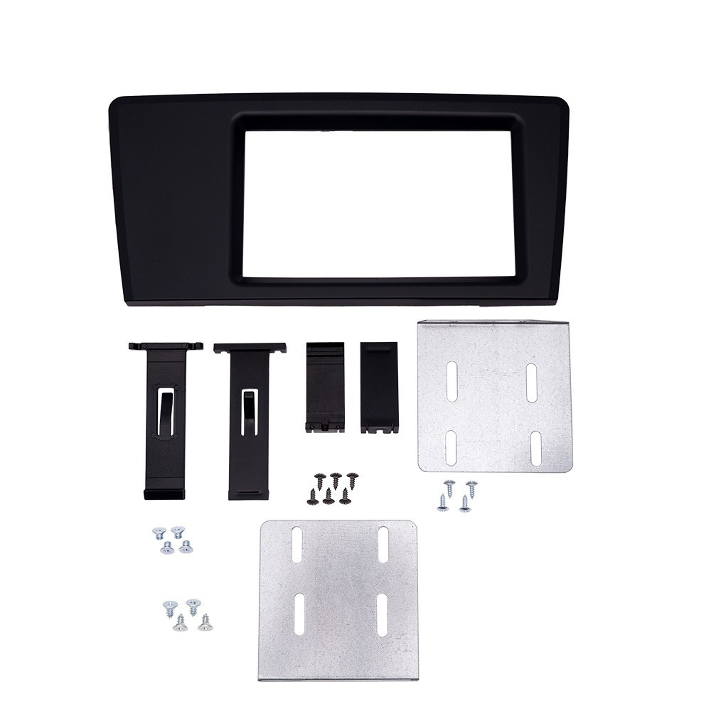 Monteringsram 2-DIN till Volvo V70/S60 2000-2004, svart