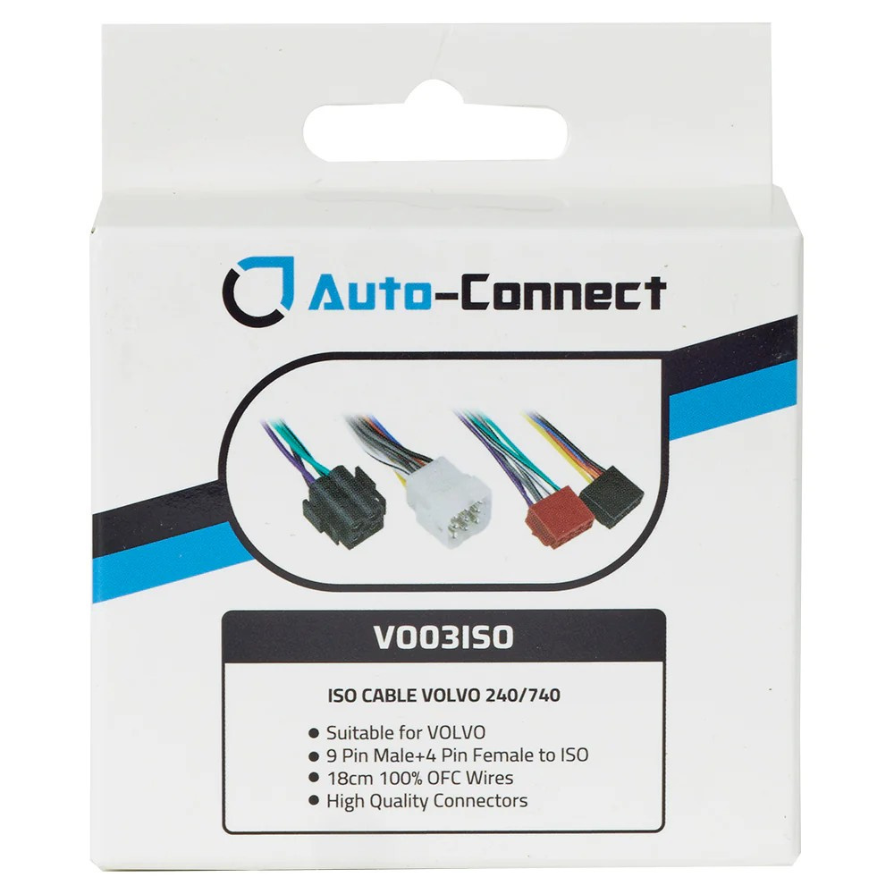 ISO-kablage till Volvo <90