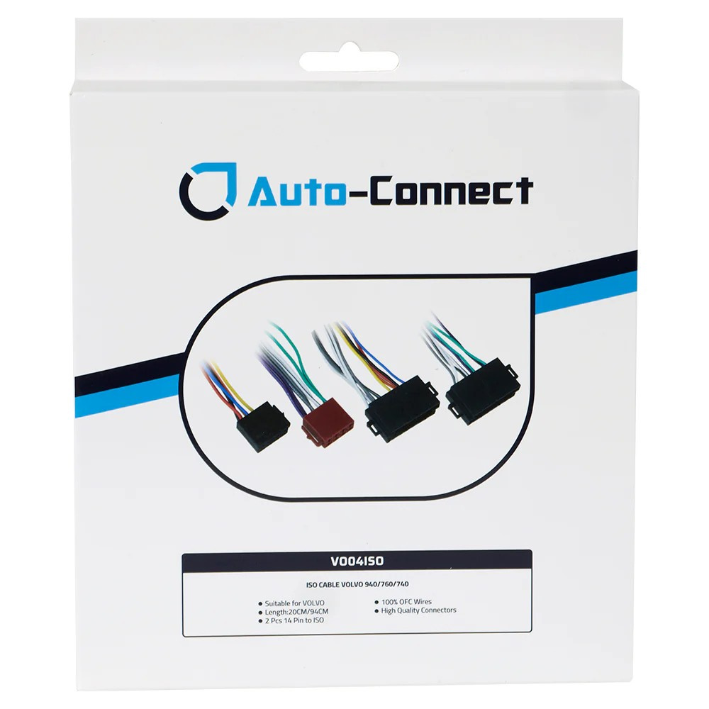 ISO-adapter Volvo till 940/760/850