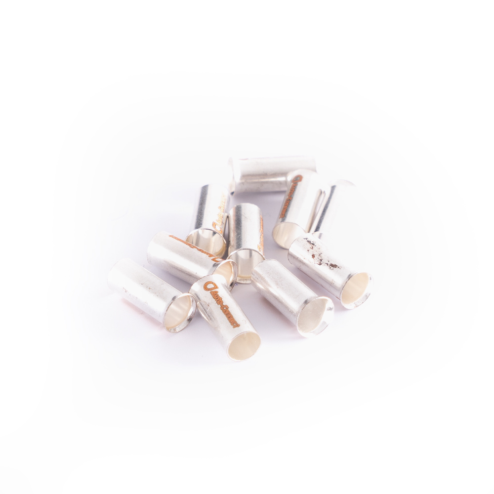 Kabelhylsor för 10mm²-kabel i ett 10-pack.