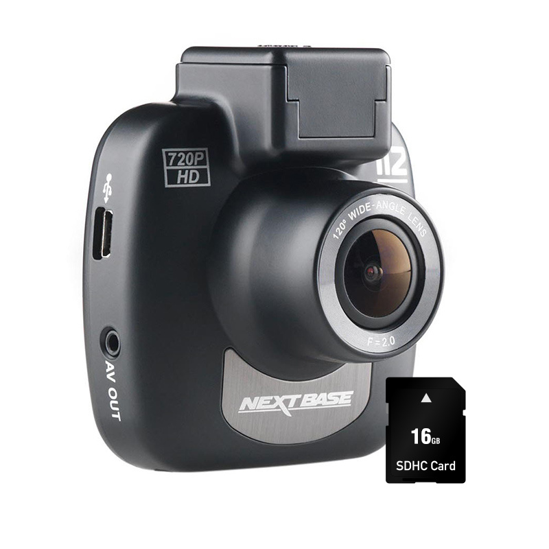 Nextbase In-Car Cam 112 med 16GB SD-Kort