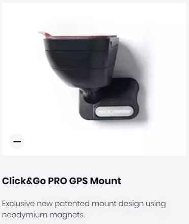 En monteringsanordning för GPS med neodym magneter.