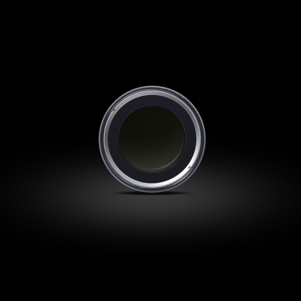 Rundt polariseringsfilter för Nextbase dash-kamera.