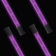 Lightz 4x9” LED-interiörbelysning, lila färg