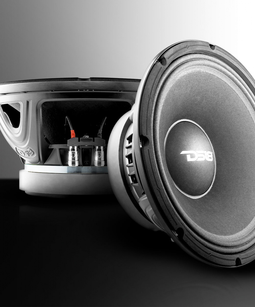 Tung 12 tums midbas med robust design och kraftfull prestanda.