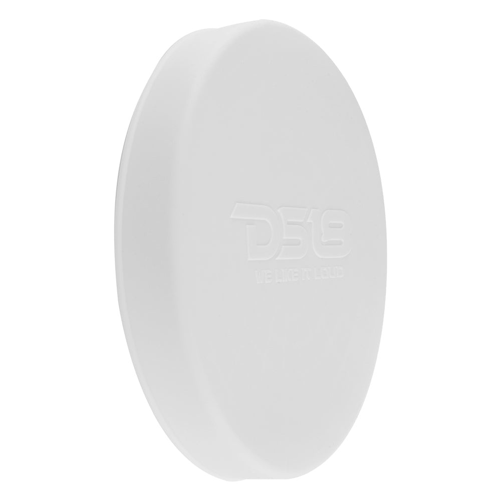 Silikonskydd för 10 tums basar och högtalare i vitt.