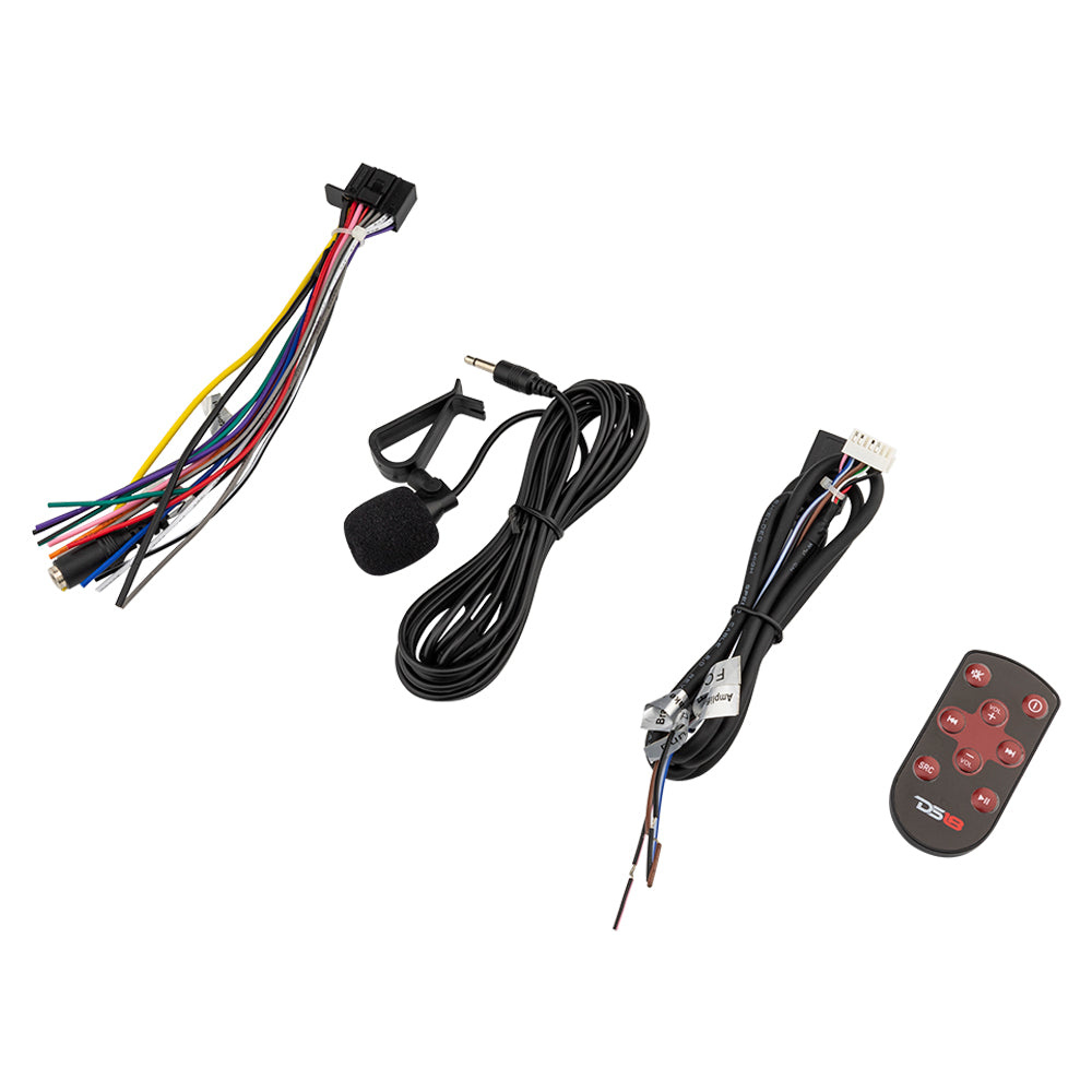 DS18 DDX6.9CP, bilstereo med Apple CarPlay, Bluetooth och USB. Returexemplar