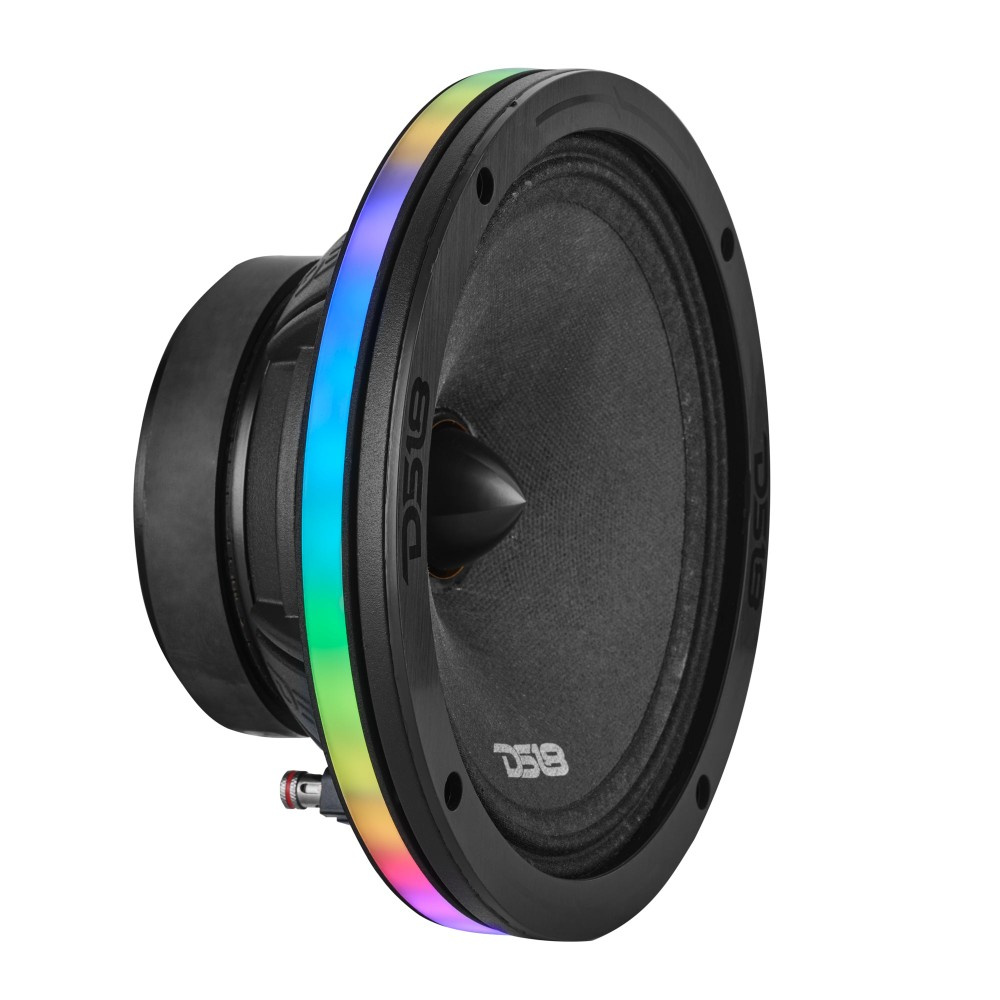 DS18 DLRING8, 8tums digtal RGB LED-ring för högtalare/basar