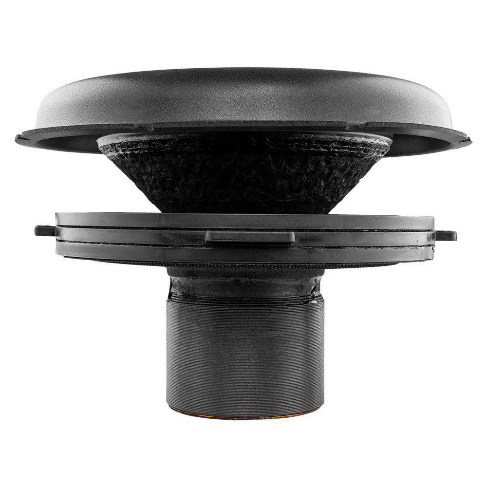 Subwoofer med robust konstruktion för kraftfull ljudåtergivning.