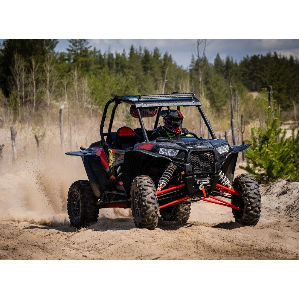 DS18 JVOCE, 2x6.5 tums vädertålig soundbar med LED