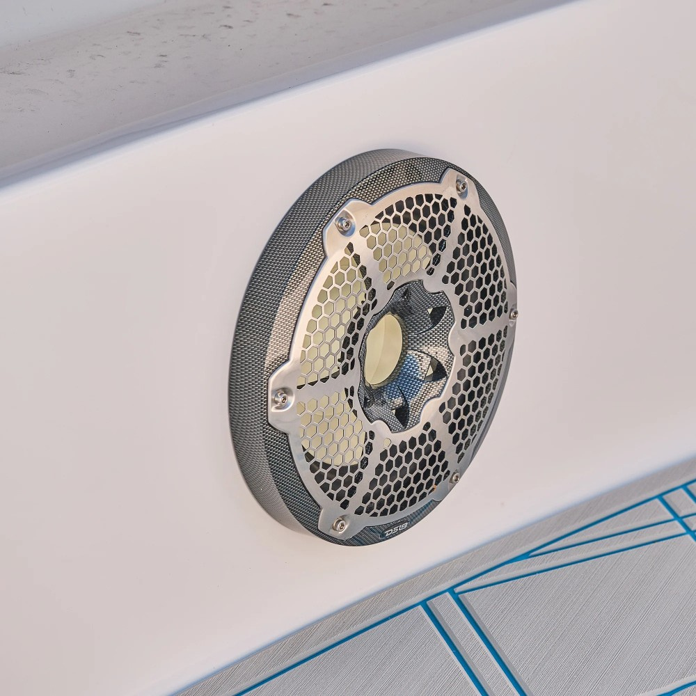 DS18 NXL-10SUB/WH, vit 10 tums marinbas med LED, par