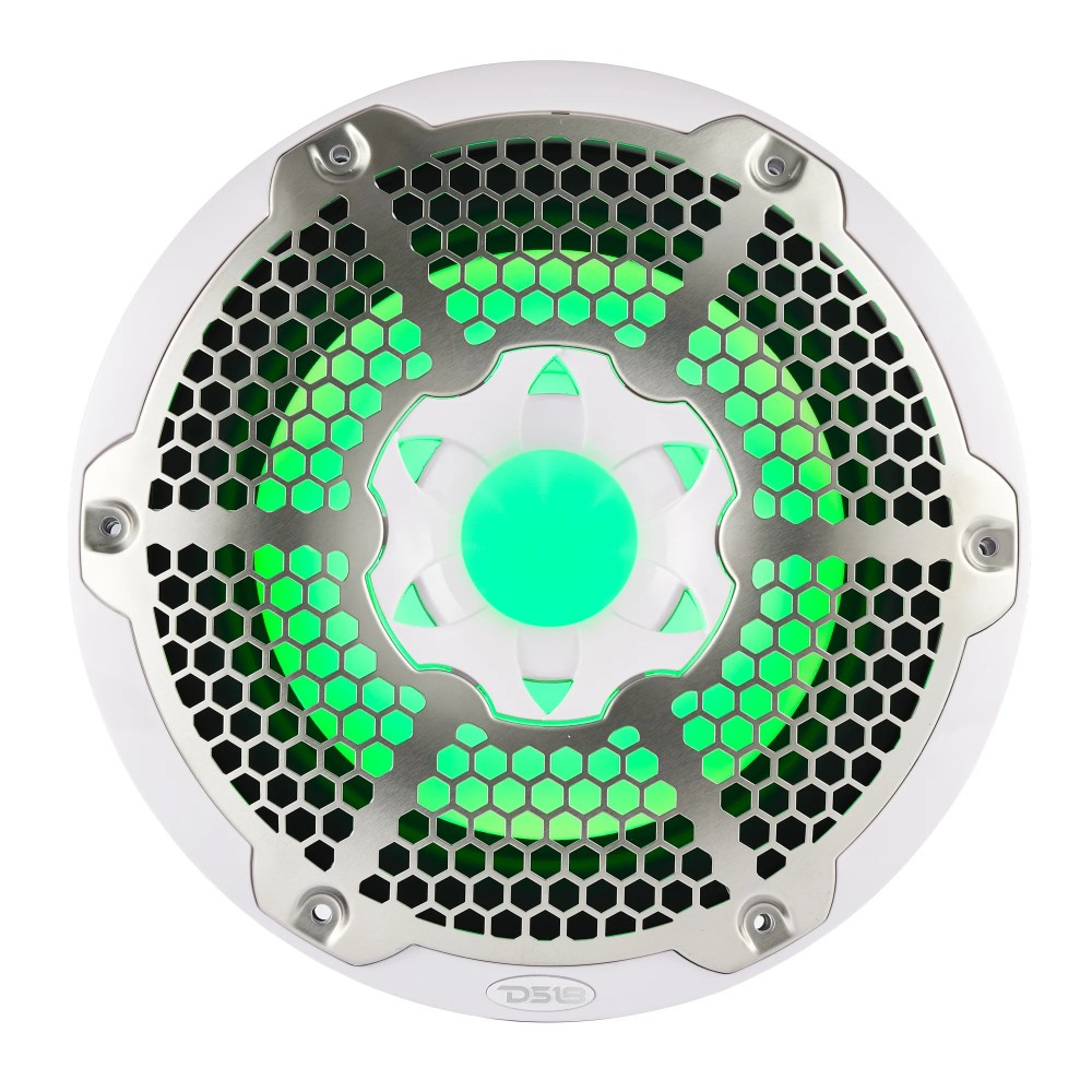 DS18 NXL-10SUB/WH, vit 10 tums marinbas med LED, par