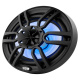 DS18 NXL-69/BK, svarta 6x9 tums marinhögtalare med LED, par DS18 NXL-69/BK, svarta 6x9 tums marinhögtalare med LED, par