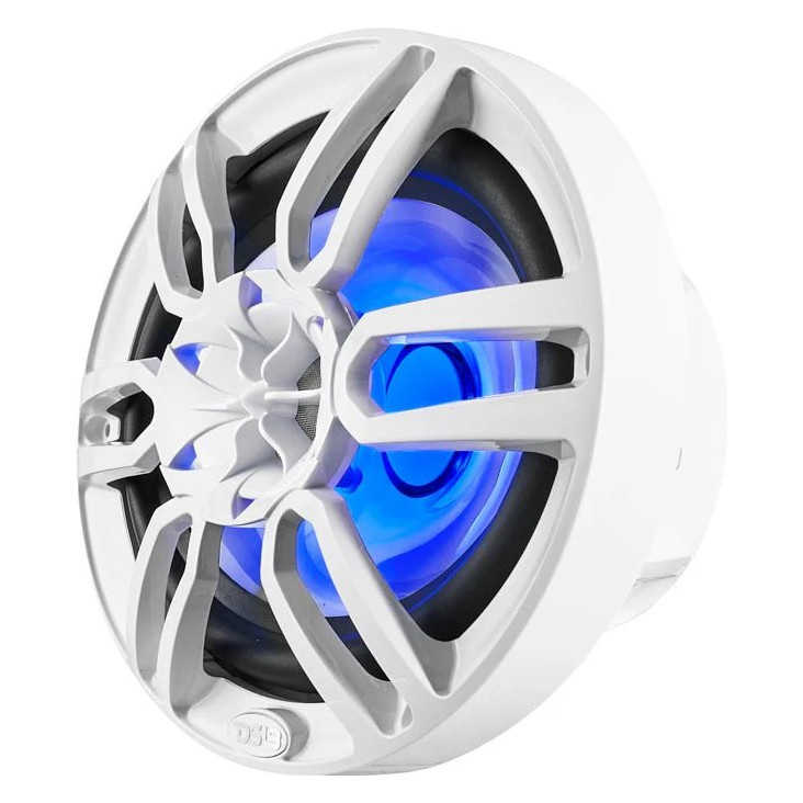 DS18 NXL-69/WH, vita 6x9 tums marinhögtalare med LED, par