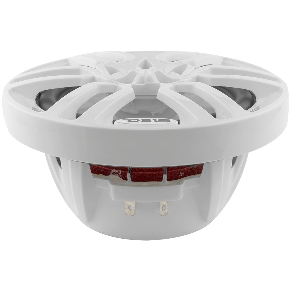 DS18 NXL-6, vita 6.5 tums marinhögtalare med LED, par, ny produkt - fraktskadad kartong