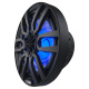 DS18 NXL-8/BK, svarta 8 tums marinhögtalare med LED, par DS18 NXL-8/BK, svarta 8 tums marinhögtalare med LED, par