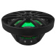 DS18 NXL-8/BK, svarta 8 tums marinhögtalare med LED, par DS18 NXL-8/BK, svarta 8 tums marinhögtalare med LED, par