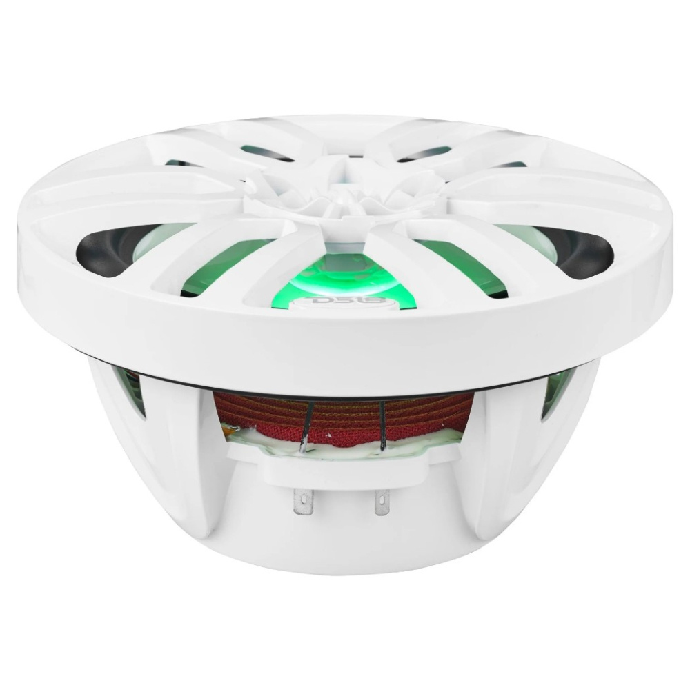 DS18 NXL-8, vita 8 tums marinhögtalare med LED, par