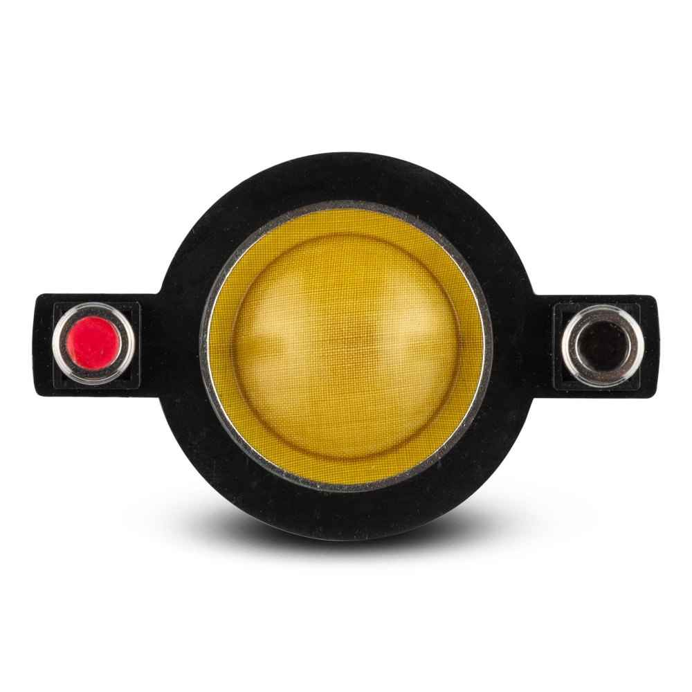 Reservmembran för DS18 PRO-DR1P/DR1PK44 med gul kon och svarta detaljer.