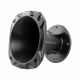 DS18 PRO-HA102/BK, svart 2tums horn till driver Svart 2tums horn för ljuddrivare, med robust design.