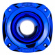 DS18 PRO-HP102/CBL, blått 2tums horn till driver Blått 2-tums horn till driver, avsedd för ljudsystem.