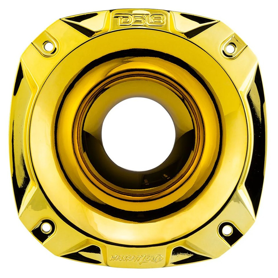 DS18 PRO-HP102/CGD, guldfärgat 2tums horn till driver