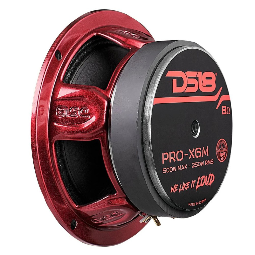 DS18 PRO-X6M, 6.5 tums midbas, styck