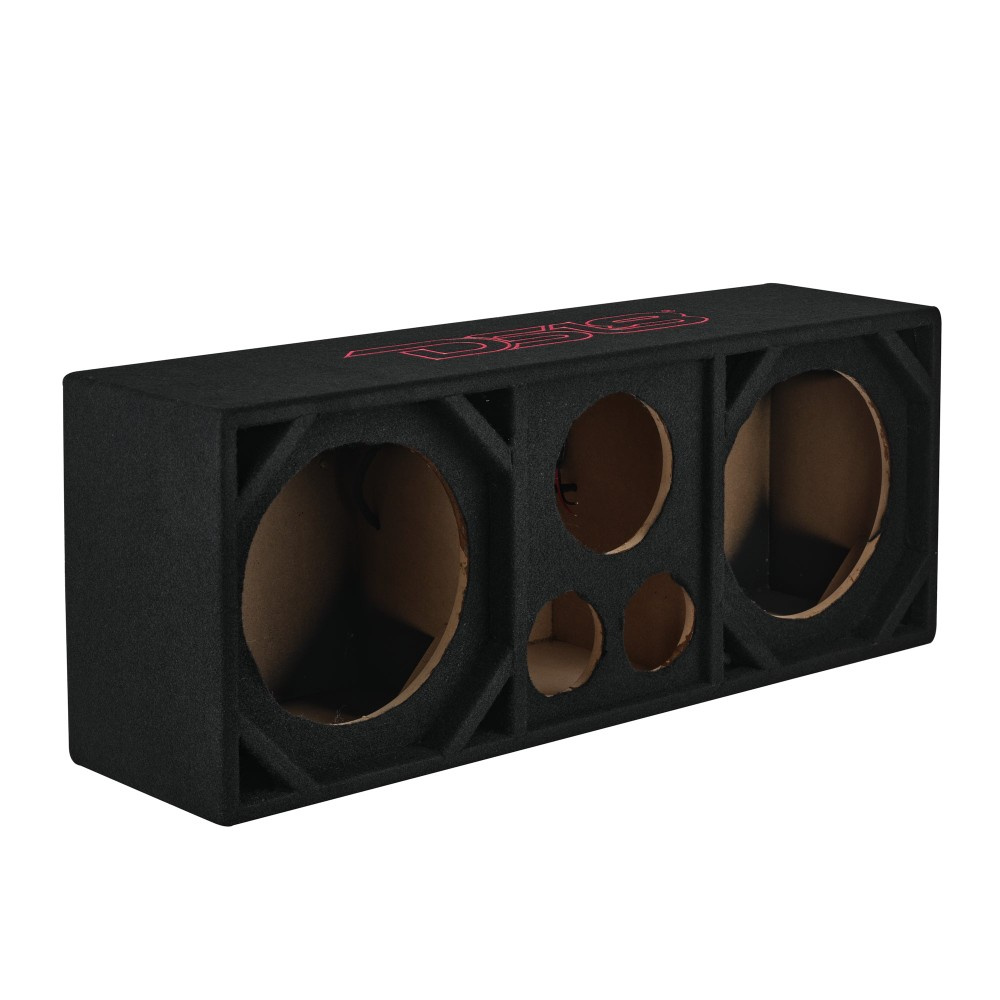 DS18 VOC10PRO, tom 2x10-tums midbaslåda