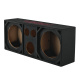 DS18 VOC12PRO, tom 2x12-tums midbaslåda DS18 VOC12PRO, tom 2x12-tums midbaslåda