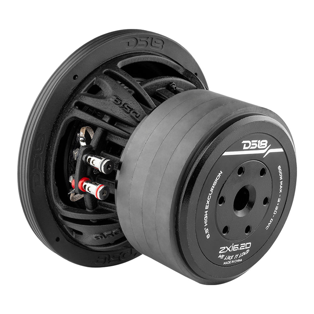 Långslagigt 6.5 tums baselement med robust design och hög ljudprestanda.