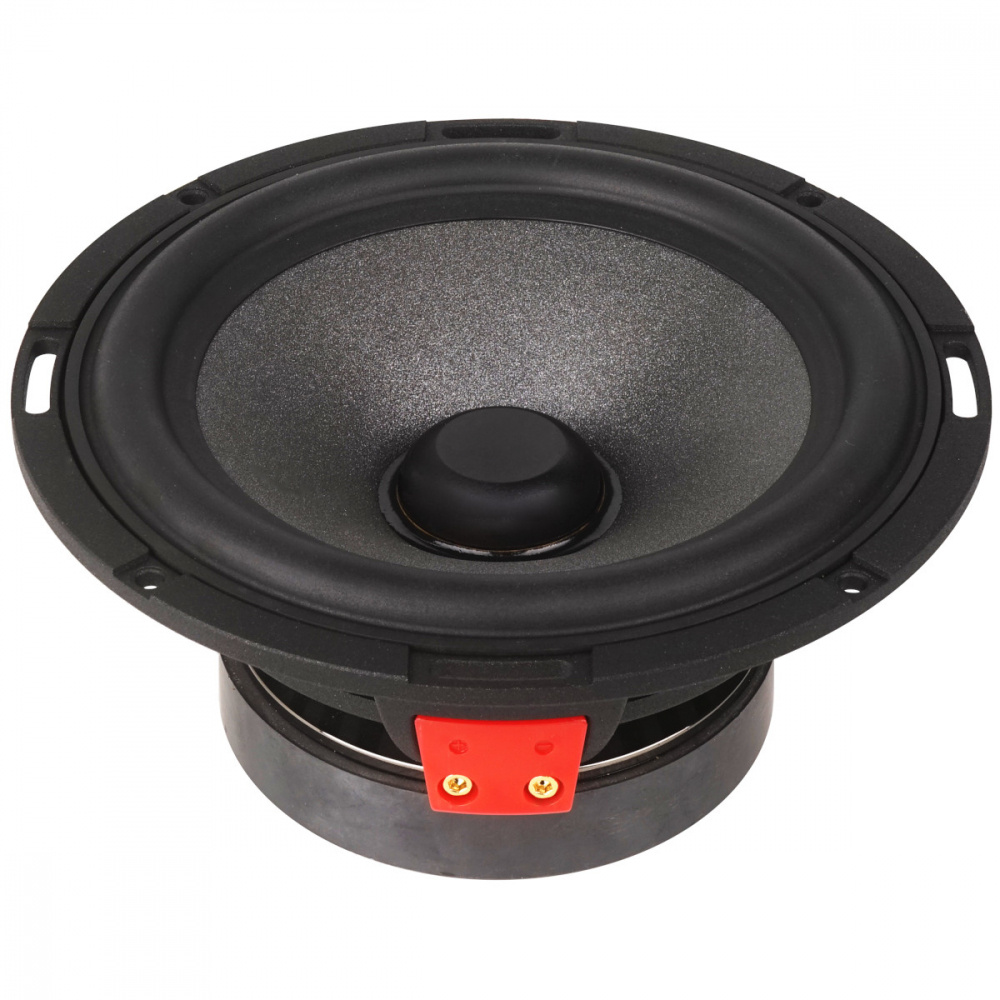 Högtalare med 6,5 tum bas och svart kon, designad för Onkyo P-S650C2.