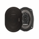Onkyo X-C690C5, 6x9 tums koaxialhögtalare En oval svart koaxialhögtalare med runda element och metallgrill.