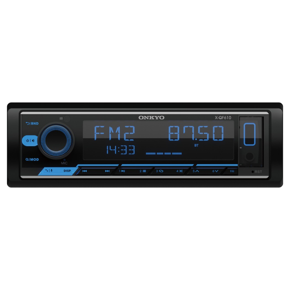 Onkyo X-QF610, Bluetooth-bilstereo med 2 par lågnivå