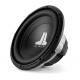 JL Audio 12W0v3-4, 12 tums baselement Ett 12-tums baselement med svart och silverdesign, JL Audio-logga.