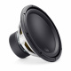 JL Audio 12W3v3-2, 12 tums baselement Ett 12-tums baselement med en svart membran och silverdetaljer.