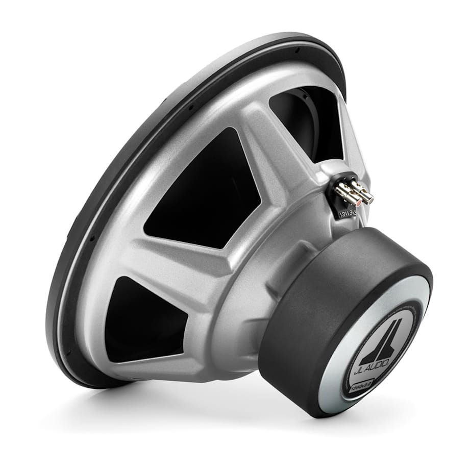 Ett silverfärgat baselement med sexeckig konstruktion och en svart basdel.