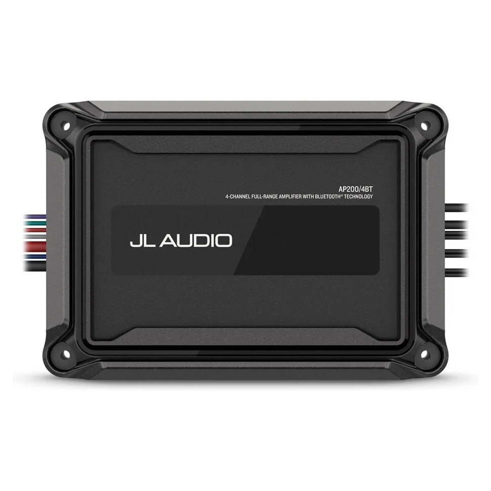 JL Audio AP200/4BT, marint 4-kanaligt slutsteg med Bluetooth