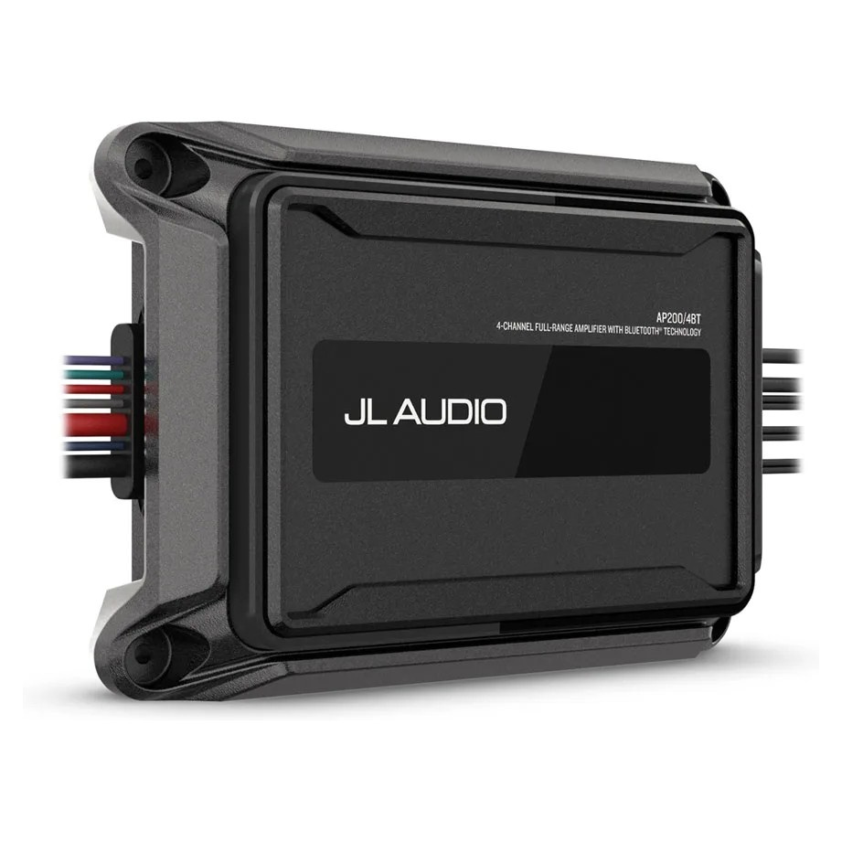 JL Audio AP200/4BT, marint 4-kanaligt slutsteg med Bluetooth