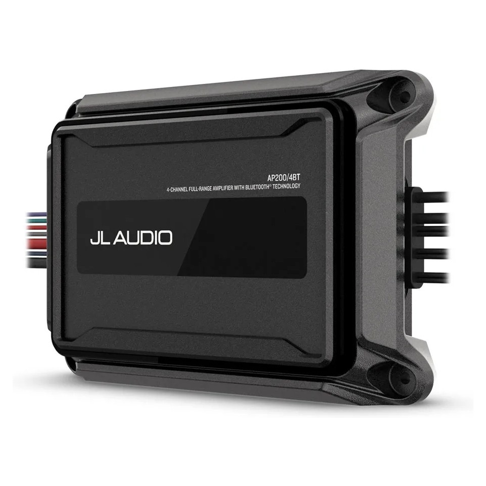 JL Audio AP200/4BT, marint 4-kanaligt slutsteg med Bluetooth