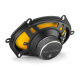 JL Audio C1-570x, 5x7 tums koaxialhögtalare Koaxialhögtalare med svart chassi och gul kon. Modell C1-570x.