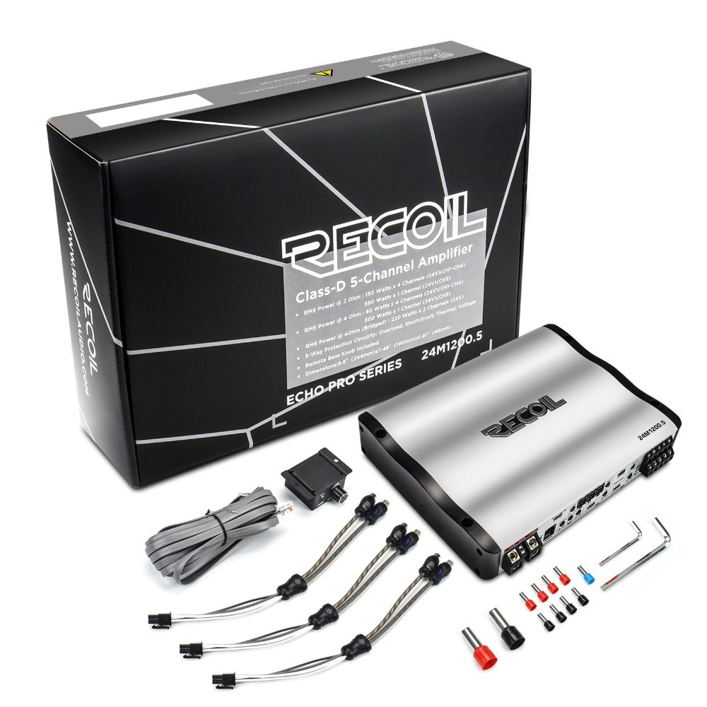 Recoil 24M1200.5, flerkanaligt slutsteg till lastbil