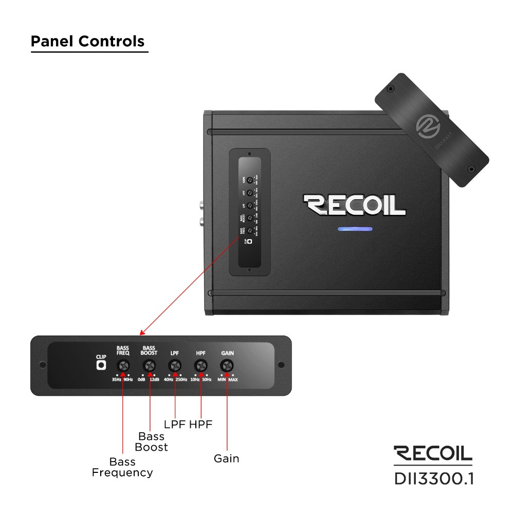 Recoil DII 3300.1, monoblock