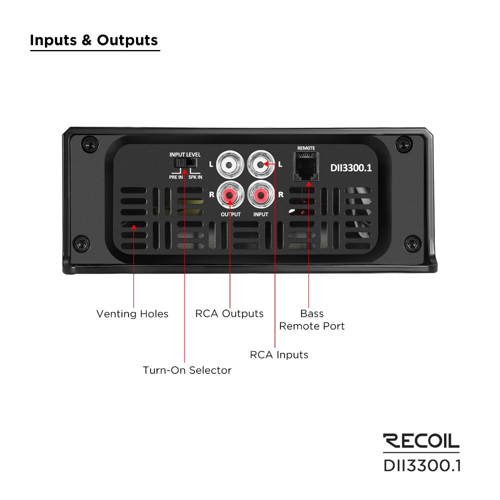 Recoil DII 3300.1, monoblock