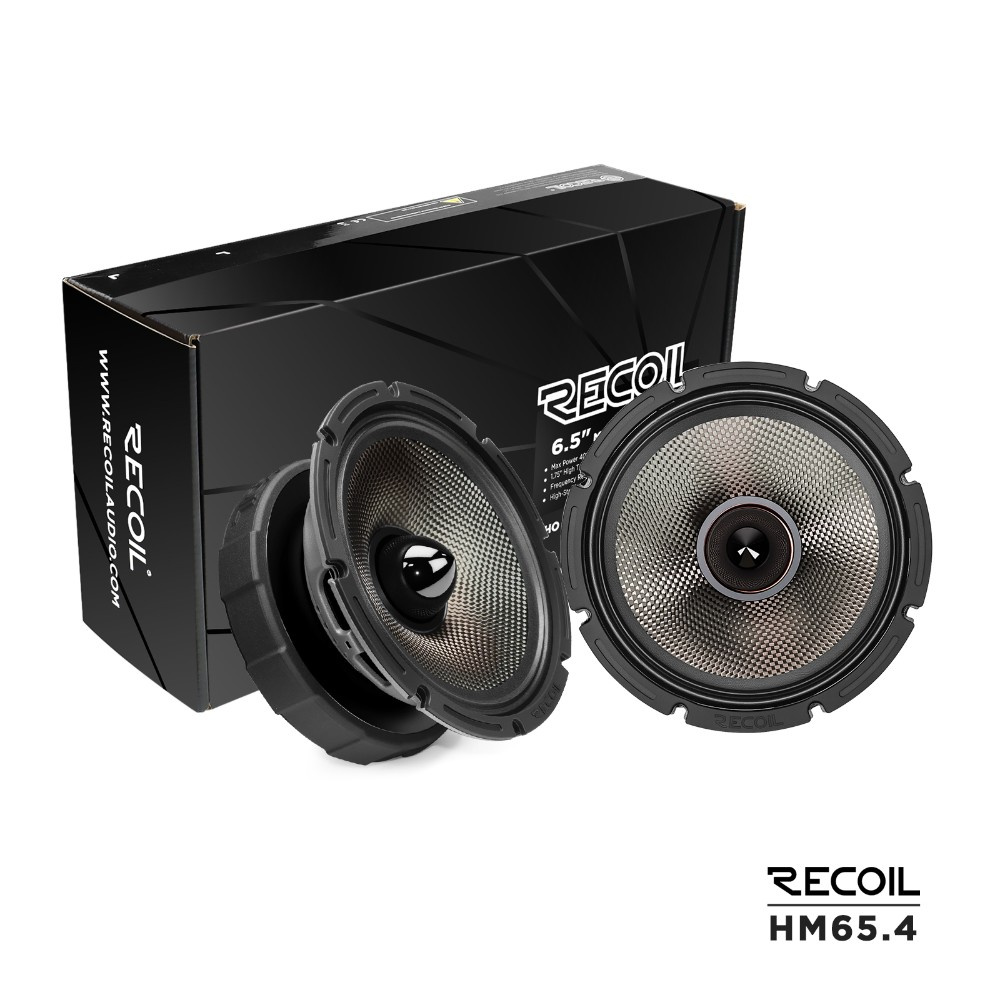 Recoil HM65.4, 6.5-tums midbas/mellanregister, par