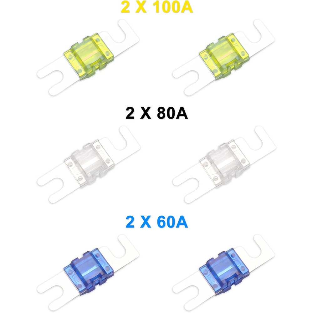 Recoil MFH12 Mini-ANL säkringshållare 1x50mm² till 2x20mm²