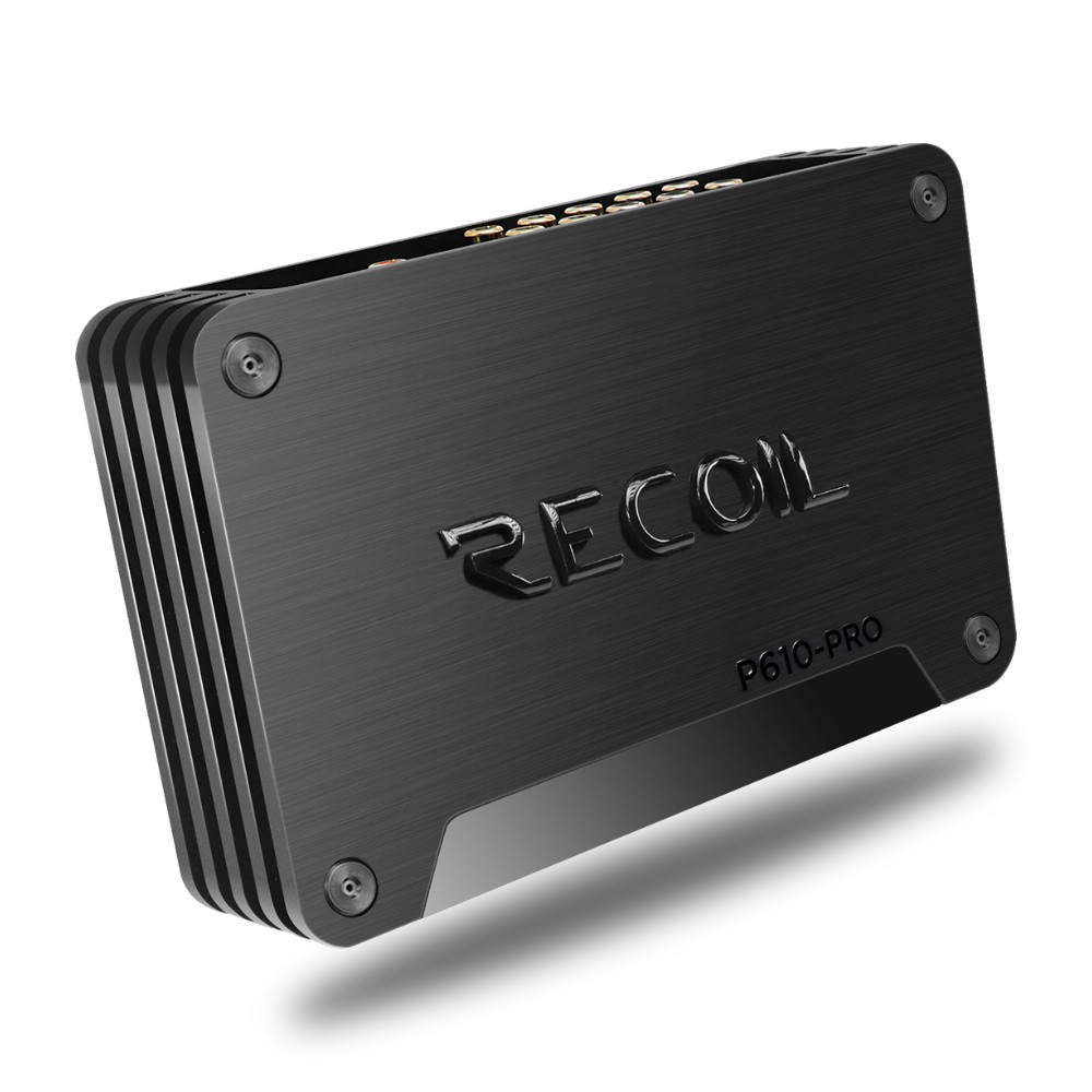 Recoil P610-PRO, DSP-slutsteg med 10 kanaler