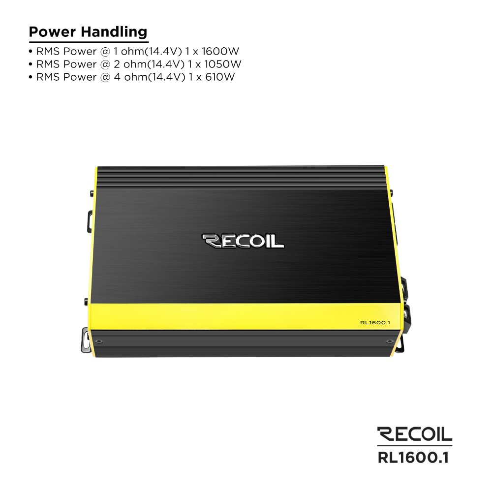 Recoil RL2300.1, monoblock