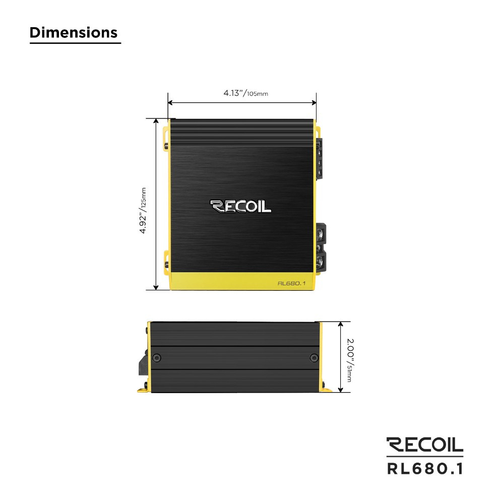 Recoil RL680.1, monoblock
