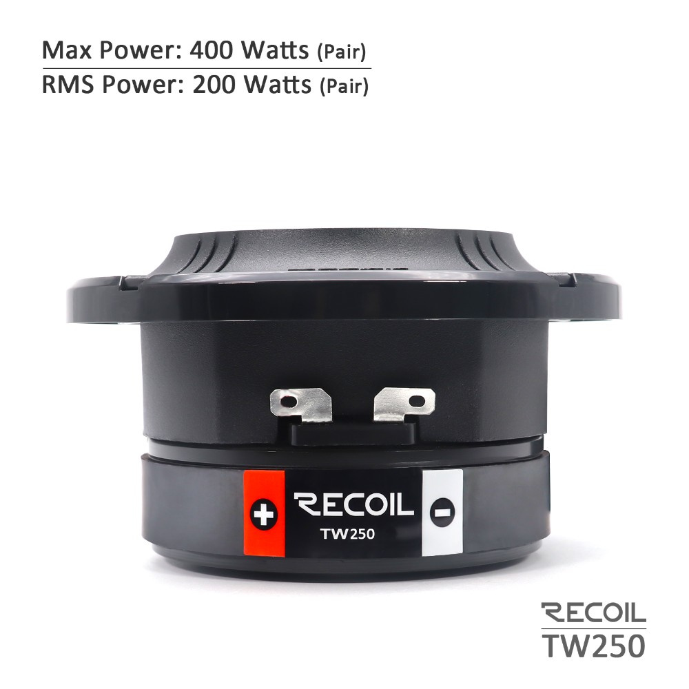 Recoil TW250 horndiskant, par
